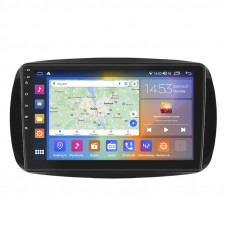 Штатная магнитола Lesko для Smart Fortwo III 2014-н.в. экран 9" 2/32Gb CarPlay 4G Wi-Fi GPS Prime