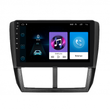 Штатная магнитола Lesko для Subaru Forester III Рестайлинг 2011-2013 экран 9" 1/16Gb Wi-Fi GPS Base
