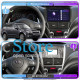 Штатная магнитола Lesko для Subaru Forester III Рестайлинг 2011-2013 экран 9" 2/32Gb 4G Wi-Fi GPS Top