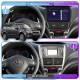Штатная магнитола Lesko для Subaru Forester III Рестайлинг 2011-2013 экран 9" 2/32Gb 4G Wi-Fi GPS Top