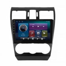 Штатная магнитола Lesko для Subaru Forester IV Рестайлинг 2015-2016 экран 9" 4/64Gb 4G Wi-Fi GPS Top
