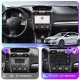 Штатная магнитола Lesko для Subaru Impreza IV 2011-2015 экран 9" 4/64 QLED CarPlay 4G Wi-Fi GPS 360 Prime