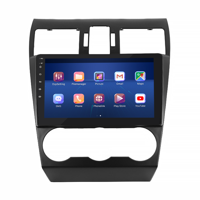 Штатная магнитола Lesko для Subaru Impreza IV Рестайлинг 2014-2016 экран 9" 2/32Gb 4G Wi-Fi GPS Top