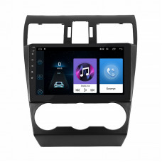 Штатная магнитола Lesko для Subaru Impreza IV Рестайлинг 2014-2016 экран 9" 1/16Gb Wi-Fi GPS Base