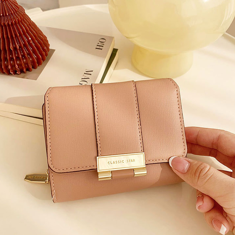 Женский кошелек EASTERN STAR C319-2B для купюр и карт на молнии с застёжкой повседневный Pink