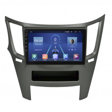 Штатная магнитола Lesko для Subaru Legacy V 2009-2012 экран 9" 4/64Gb 4G Wi-Fi GPS Top