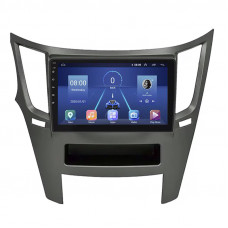 Штатная магнитола Lesko для Subaru Legacy V 2009-2012 экран 9" 6/128Gb 4G Wi-Fi GPS Top