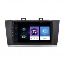 Штатная магнитола Lesko для Subaru Legacy VI 2014-2017 экран 9" 1/16Gb Wi-Fi GPS Base