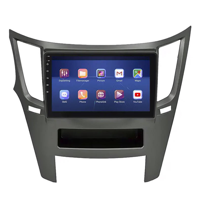 Штатная магнитола Lesko для Subaru Outback IV 2009-2012 экран 9" 6/128Gb 4G Wi-Fi GPS Top