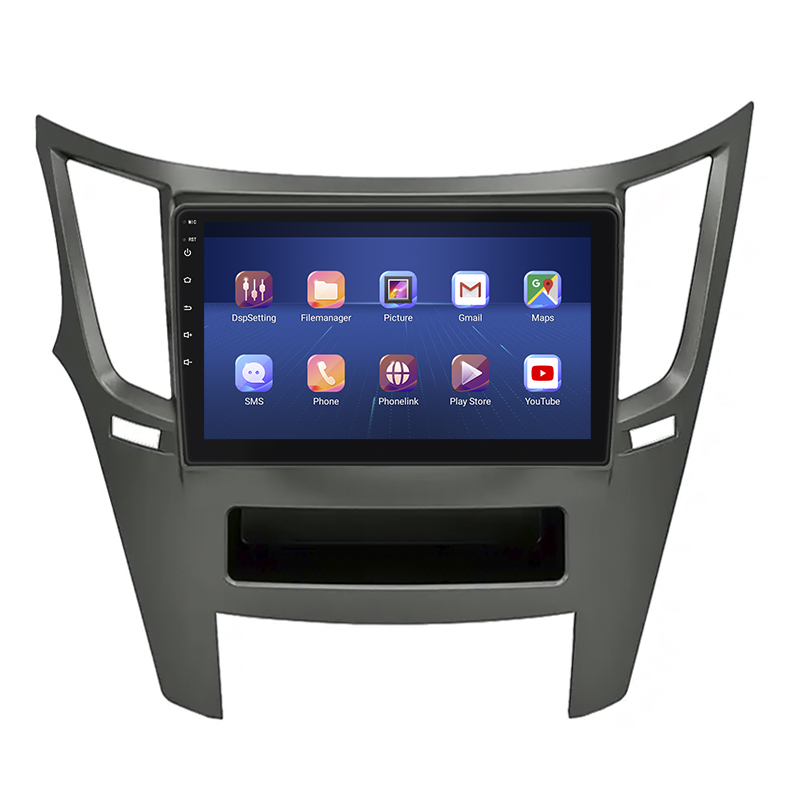 Штатная магнитола Lesko для Subaru Outback IV Рестайлинг 2012-2014 экран 9" 2/32Gb 4G Wi-Fi GPS Top