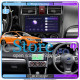 Штатная магнитола Lesko для Subaru XV I Рестайлинг 2015-2017 экран 9" 4/64Gb CarPlay 4G Wi-Fi GPS Prime