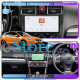 Штатная магнитола Lesko для Subaru XV I Рестайлинг 2015-2017 экран 9" 4/64 QLED CarPlay 4G Wi-Fi GPS 360 Prime
