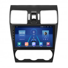 Штатная магнитола Lesko для Subaru XV I Рестайлинг 2015-2017 экран 9" 4/64Gb 4G Wi-Fi GPS Top
