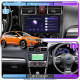 Штатная магнитола Lesko для Subaru XV I Рестайлинг 2015-2017 экран 9" 6/128Gb 4G Wi-Fi GPS Top