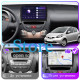 Штатная магнитола Lesko для Toyota Aygo I 2005-2009 экран 10" 2/32Gb CarPlay 4G Wi-Fi GPS Prime
