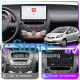 Штатная магнитола Lesko для Toyota Aygo I 2005-2009 экран 10" 4/64 QLED CarPlay 4G Wi-Fi GPS 360 Prime