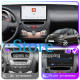 Штатная магнитола Lesko для Toyota Aygo I Рестайлинг 2 2012-2014 экран 10" 4/64 QLED CarPlay 4G Wi-Fi GPS 360 Prime