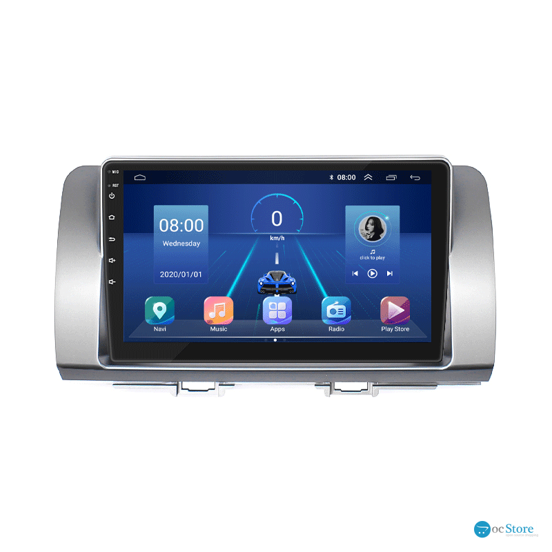Штатная магнитола Lesko для Toyota bB II 2005-2008 экран 9" 6/128Gb 4G Wi-Fi GPS Top