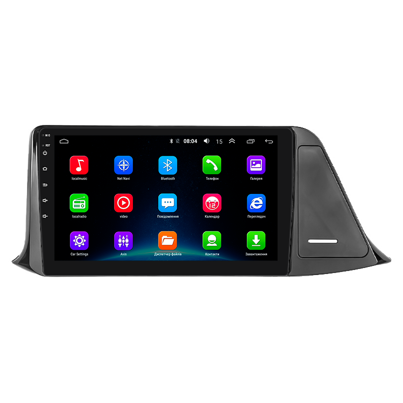 Штатная магнитола Lesko для Toyota C-HR I 2016-2019 экран 9" 2/32Gb Wi-Fi GPS Base