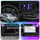 Штатная магнитола Lesko для Toyota C-HR I 2016-2019 экран 9" 2/32Gb CarPlay 4G Wi-Fi GPS Prime