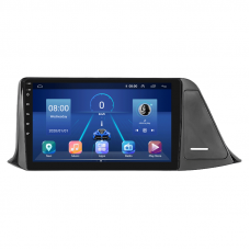 Штатная магнитола Lesko для Toyota C-HR I Рестайлинг 2019-н.в. экран 9" 4/32Gb 4G Wi-Fi GPS Top