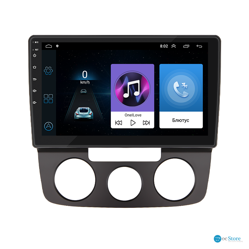Штатная магнитола Lesko для Volkswagen Jetta V 2005-2011 экран 10" 1/16Gb Wi-Fi GPS Base