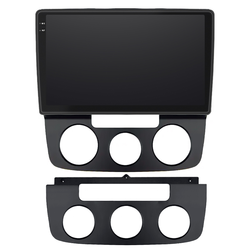 Штатная магнитола Lesko для Volkswagen Jetta V 2005-2011 экран 10" 4/64 QLED CarPlay 4G Wi-Fi GPS 360 Prime