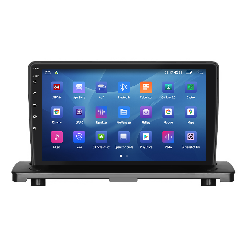 Штатная магнитола Lesko для Volvo XC90 I 2002-2006 экран 9" 4/64Gb CarPlay 4G Wi-Fi GPS Prime