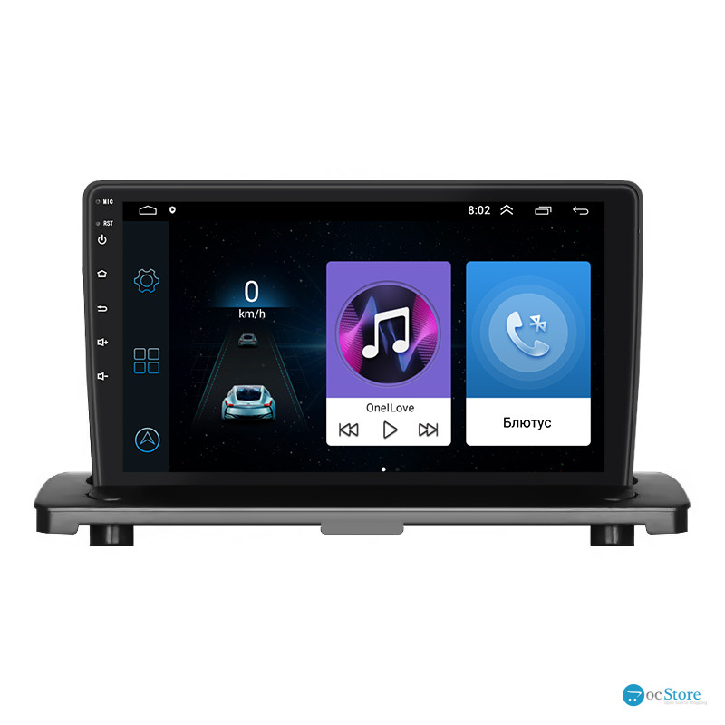 Штатная магнитола Lesko для Volvo XC90 I Рестайлинг 2006-2014 экран 9" 1/16Gb Wi-Fi GPS Base