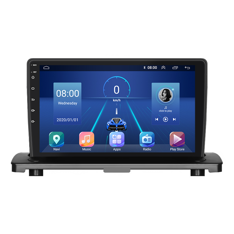 Штатная магнитола Lesko для Volvo XC90 I Рестайлинг 2006-2014 экран 9" 2/32Gb 4G Wi-Fi GPS Top