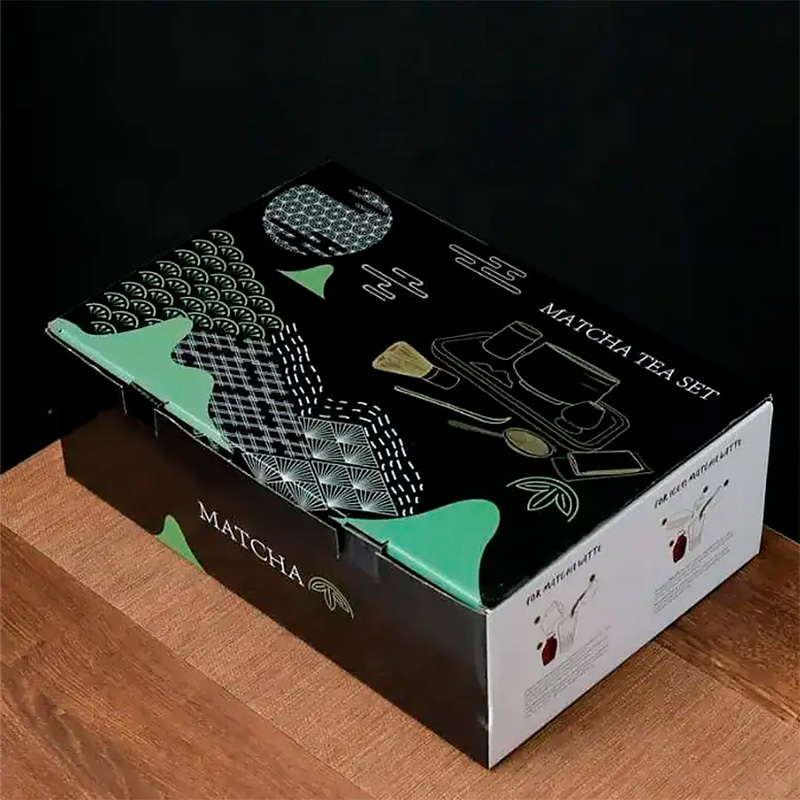 Набор Mavanto 5424 для приготовления чая матча 7 предметов Brown