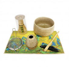 Набор Mavanto 5424 для приготовления чая матча 7 предметов Sand