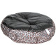 Лежак для котов собак круглый SY-2022-1208-97 Leopard L (60*18 см)