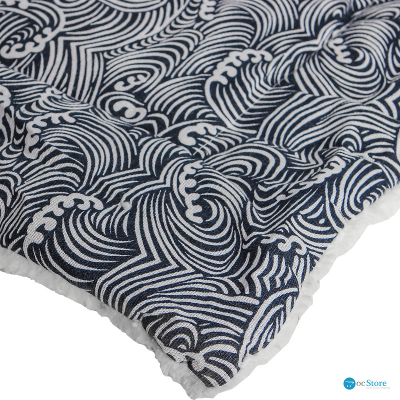 Лежак для домашнего животного для котов и собак Taotaopets 563301 Blue Waves L