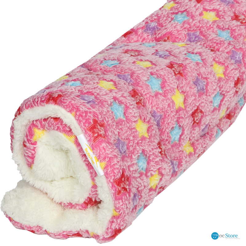 Лежак для домашнего животного для котов и собак Taotaopets 573301 Pink Stars L