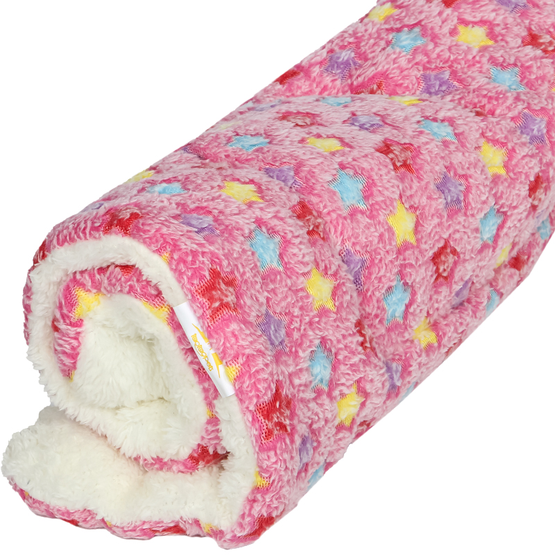 Лежак для домашнего животного для котов и собак Taotaopets 573301 Pink Stars S