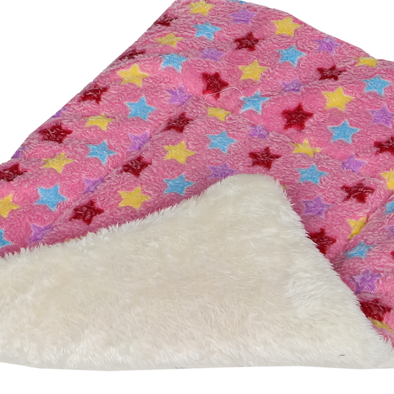 Лежак для домашнего животного для котов и собак Taotaopets 573301 Pink Stars S