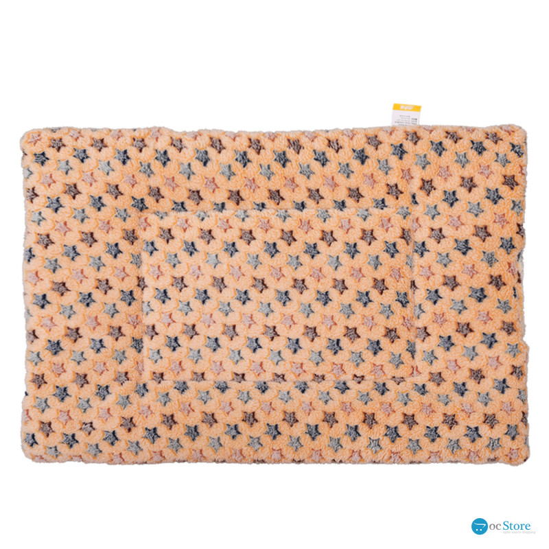 Лежак для домашнего животного для котов и собак Taotaopets 573301 Yellow Stars L