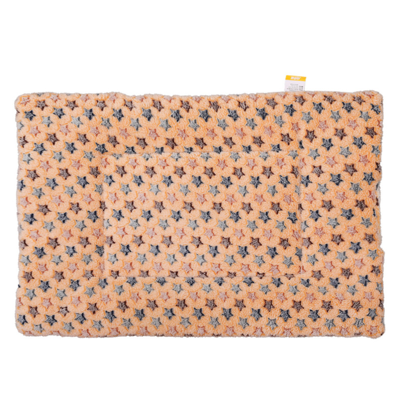 Лежак для домашнего животного для котов и собак Taotaopets 573301 Yellow Stars L