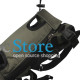 Рюкзак- кенгуру для животных A01002-NF Green S