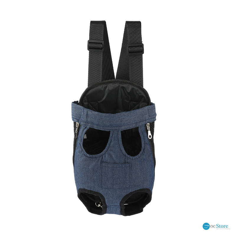 Рюкзак- кенгуру для животных SY210814 Dark Blue с карманом S