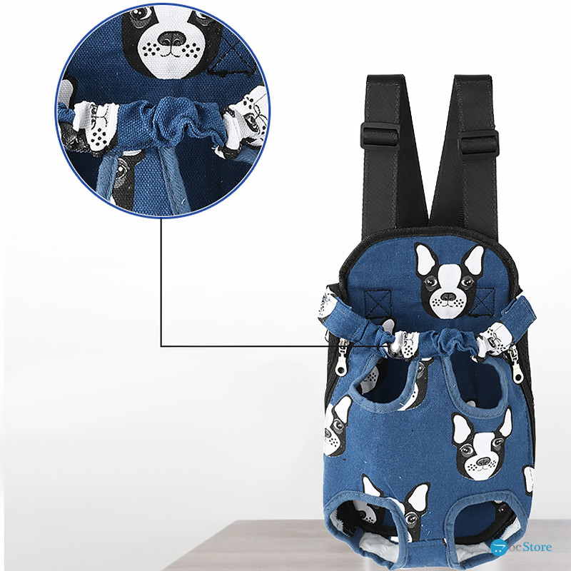 Рюкзак- кенгуру для животных SY210814 Dog Blue M