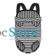 Рюкзак-кенгуру для животных DT834 Strip Black + White L