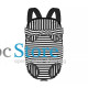 Рюкзак-кенгуру для животных DT834 Strip Black + White M