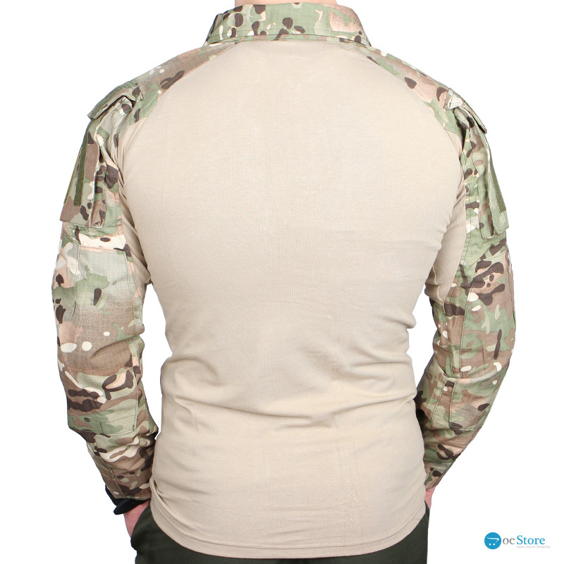 Тактическая рубашка убокс Han-Wild 001 Camouflage CP M
