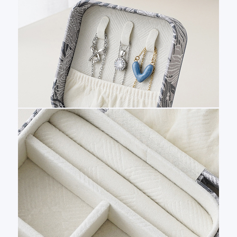 Шкатулка Casegrace SP-01328 для украшений и ювелирных изделий портативная с замком 10*10*5 см Blue