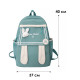 Рюкзак подростковый 21727 Зайка 20L Green