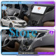 Штатная магнитола Lesko для Hyundai Azera II 2011-2014 экран 9" 4/64 QLED CarPlay 4G Wi-Fi GPS 360 Prime