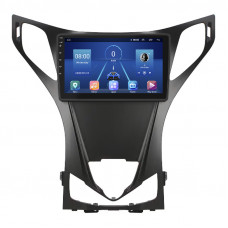 Штатная магнитола Lesko для Hyundai Azera II 2011-2014 экран 9" 2/32Gb 4G Wi-Fi GPS Top