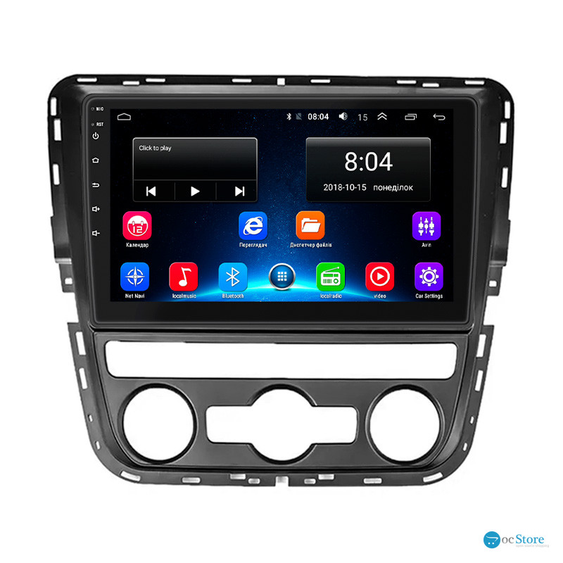 Штатная магнитола Lesko для Volkswagen Passat I / NMS Auto AC 2011-2015 экран 9" 2/32Gb Wi-Fi GPS Base